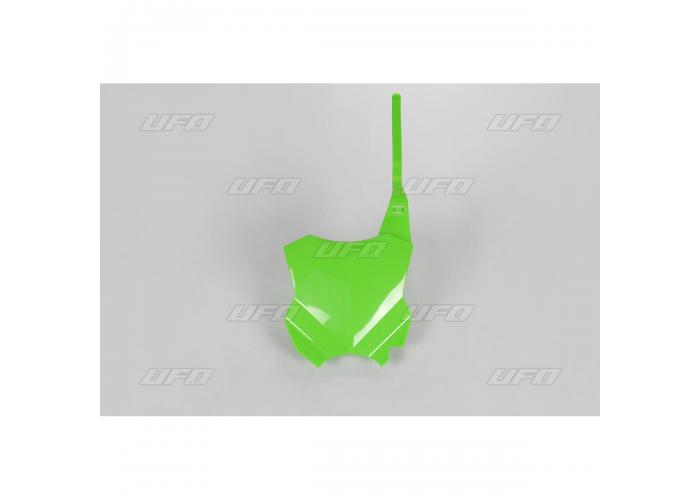 Plastic numar fata Kawasaki KXF450/16-18=KXF250/17-18,verde